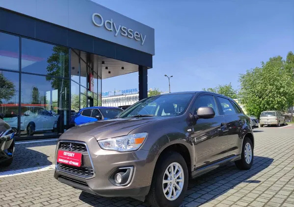 mitsubishi lubelskie Mitsubishi ASX cena 56900 przebieg: 95240, rok produkcji 2016 z Łasin